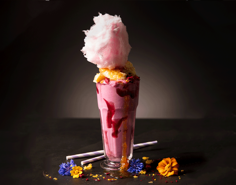 Black Doris Blow Out Milkshake