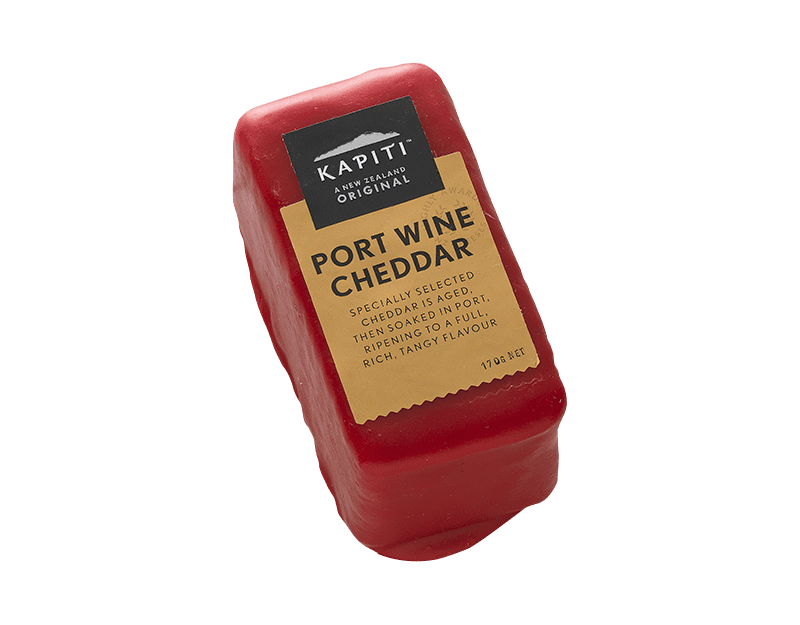 Kāpiti Portwine Cheddar Cheese