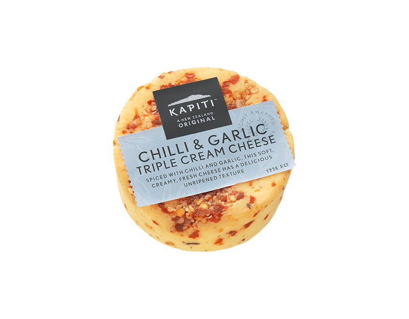 Kāpiti Chilli & Garlic Triple Cream Cheese