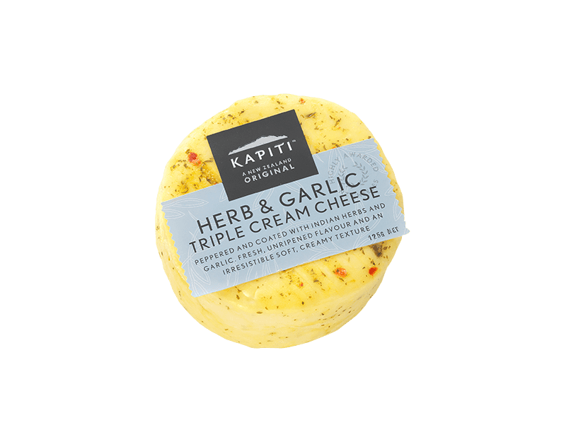 Kāpiti Herb & Garlic Triple Cream Cheese