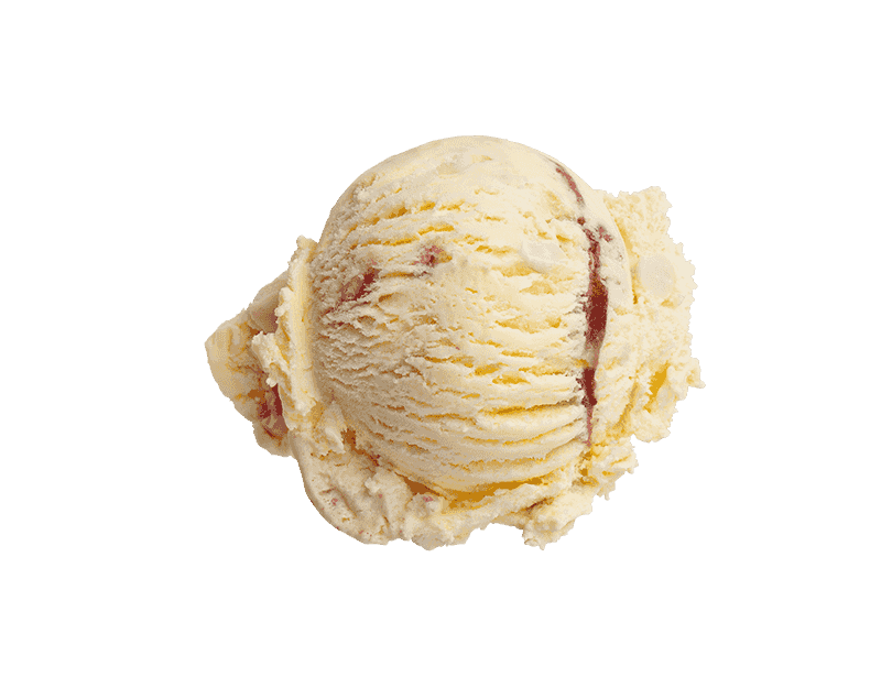 Kāpiti White Chocolate & Raspberry Ice Cream