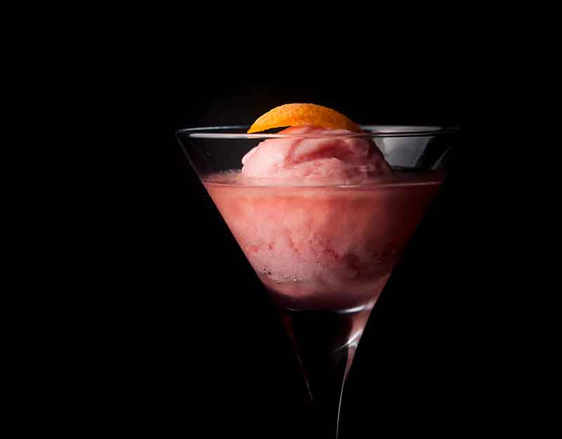 Kāpiti Blood Orange & Cranberry Sorbet Cosmo