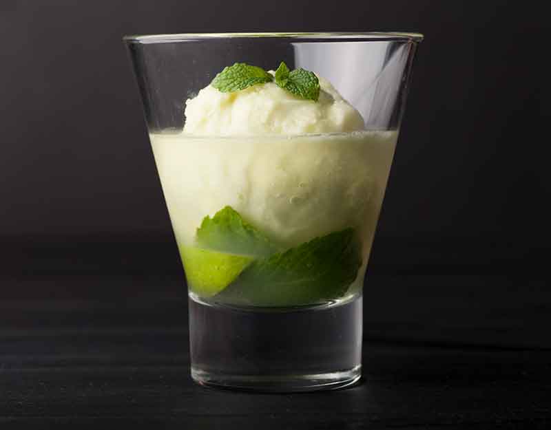 Kāpiti Feijoa & Pear Sorbet Mojito